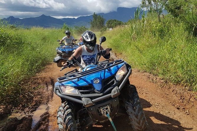 ATV Quad Bike and Zip Line Adventure Tour (Departs Nadi) - A quick ride on Wailoaloa Beach