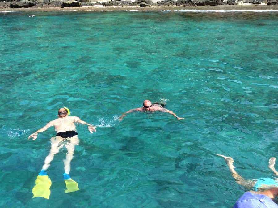 Fiji: Authentic Fijian Day Cruise by Boat - First stop: Mana sand island and its clear shallows