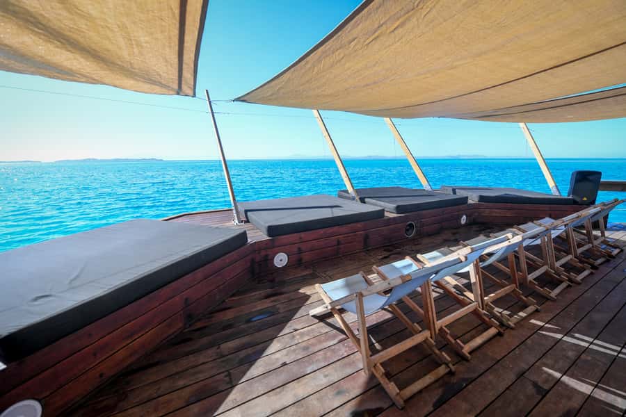 Fiji: Cloud 9 Floating Platform & Water Sports Adventure - Using the FJD 60 food and drink credit