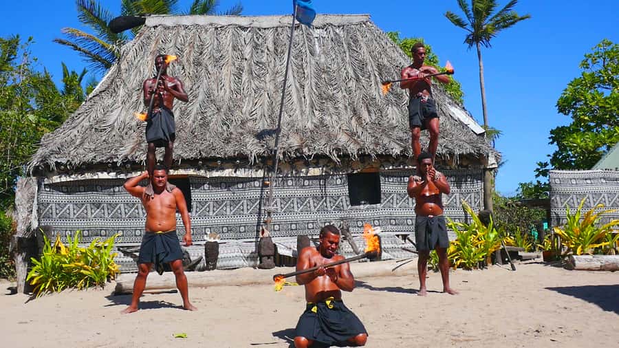 Fiji: Cultural Island Adventure & Jungle Cruise Experience - The fire walking ceremony and lovo feast