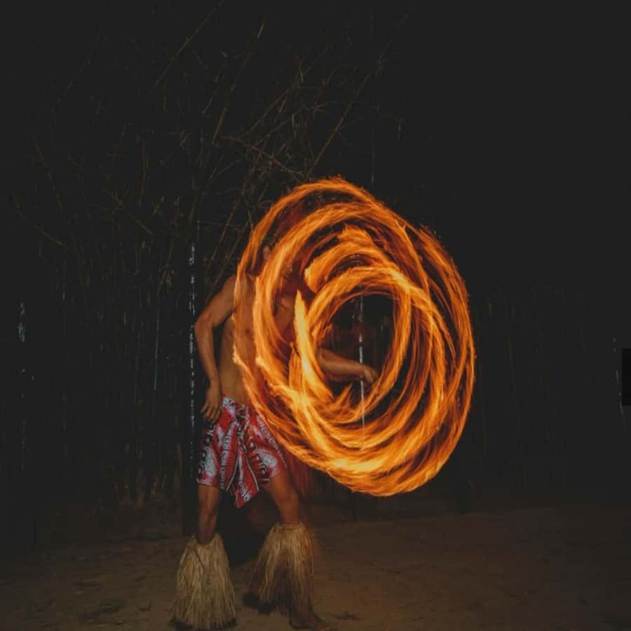 Fiji: Cultural Village Evening Tour with Dinner and Show - Meke dancing and the fire performance