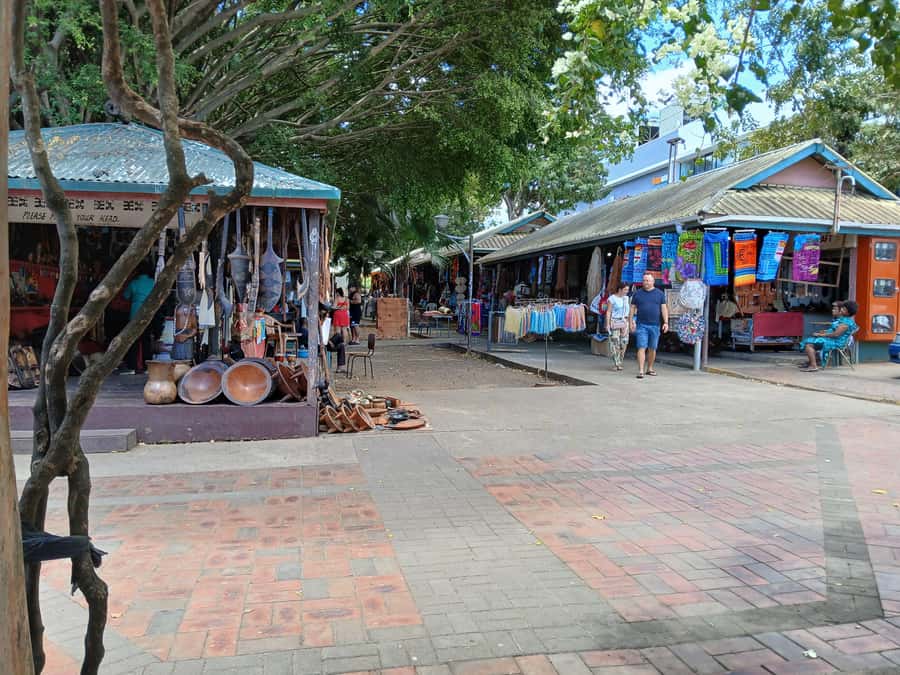 Fiji: Discover Nadi with Sabeto Hotspring and Mudpool Tour - Handicrafts and fruit at Nadi’s markets