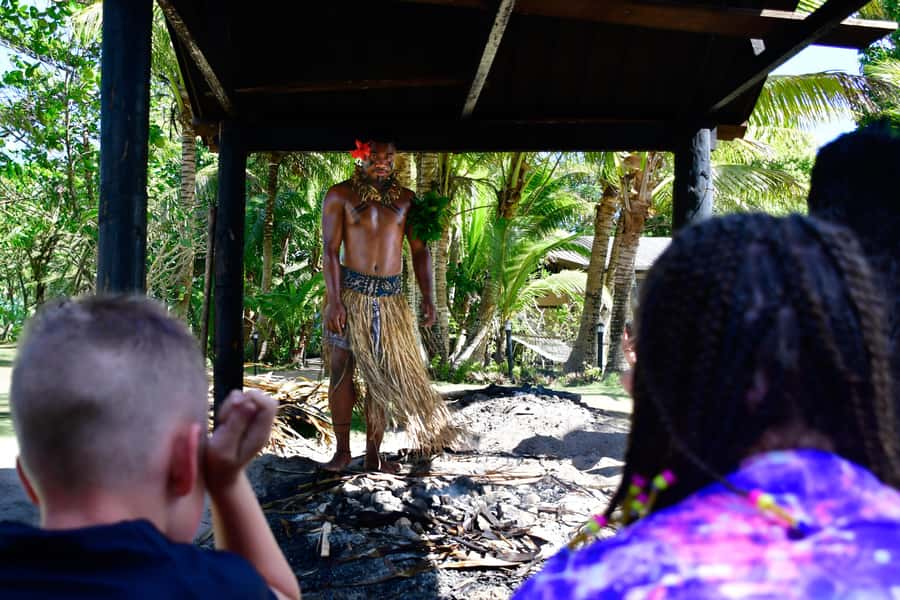 Fiji: Full Day Cultural Island Tour with Lunch & Cruise - Seeing the lovo come out of the earth