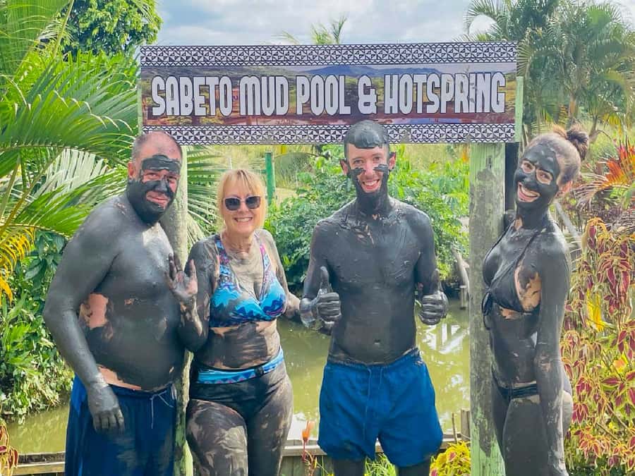 FIJI: Sabeto Hotspring & Mudpool Tours, Tickets & Transfers - The natural mud pool and hot spring