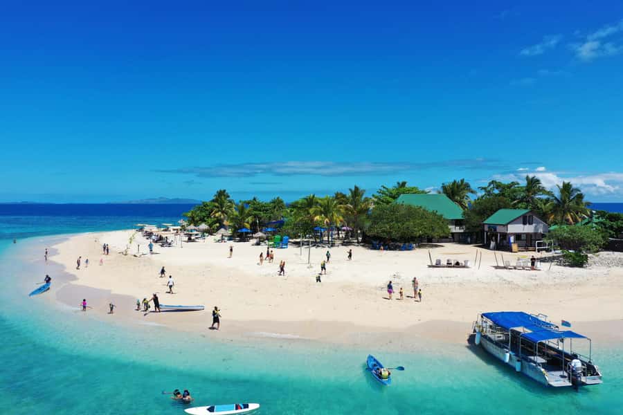Fiji: South Sea Island Finding Nemo ex Port Denarau - A fast boat ride to Fiji’s best-known day-trip island