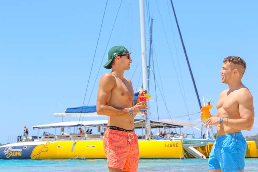 Fiji: South Sea Sailing Experience with Lunch & Drinks - The deserted sand cay stop