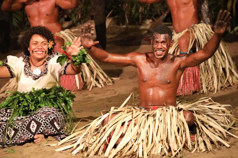 Fiji: Sunset River Cruise & Island Fire Dance Experience - Legends of the Pacific brings the noise