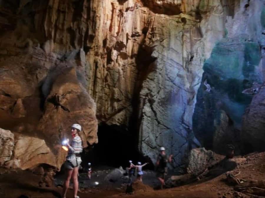 Fiji: Zipline Adventure and Cave Exploration - Exploring the limestone cave