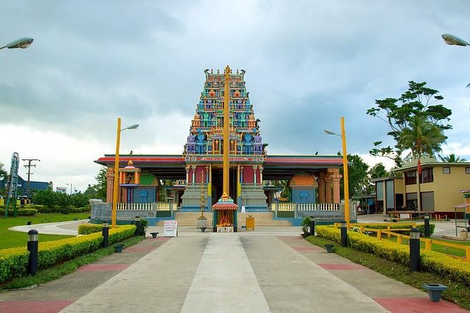 Garden Of Sleeping Giant ,Mudpool &Temple Tour From Coral Coast - Nadi Produce Markets: a quick look at daily life