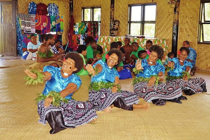 Jewel Of Fiji incl Fijian Village, waterfall & Lunch(Nadi Hotels) - Bamboo rafting at a slower pace