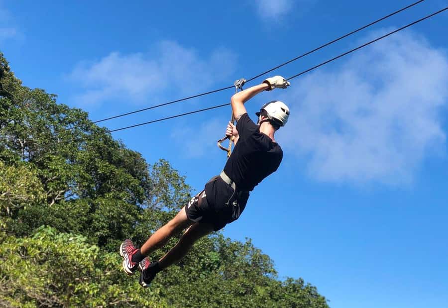 Largest Zipline & Cave Exploration from sigatoka coral coast - Sixteen zip lines above the Sigatoka hills