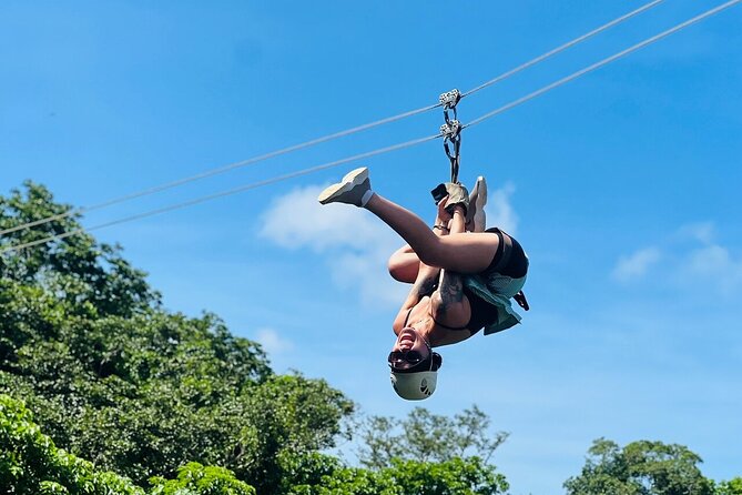 Largest Zipline in South Pacific & Cave Exploration Coral Coast - Lunch in a natural setting