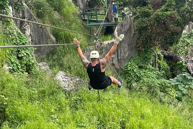 Largest Zipline in South Pacific & Cave Exploration in Nadi - A cave stop with a different kind of atmosphere