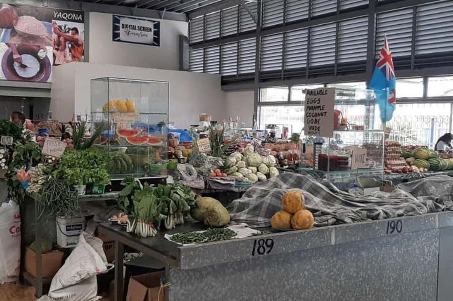 Nadi: Private Tour with Temple, Garden, Markets & Mud Pools - Shopping and Snacking at Nadi Produce Markets