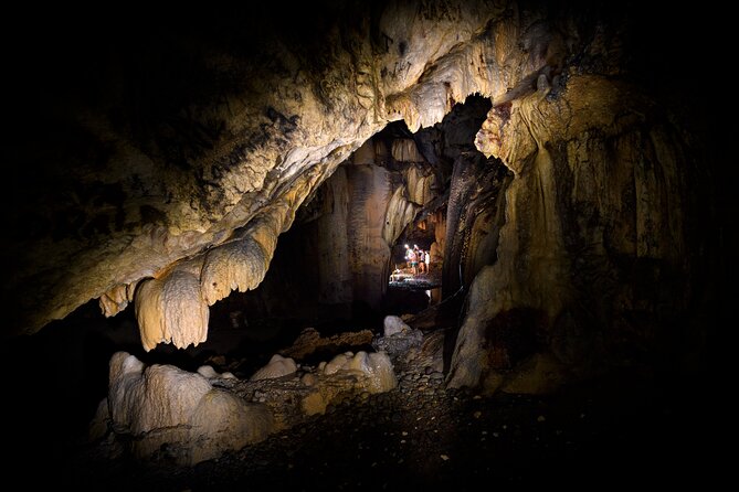 Naihehe Cave Safari in Sigatoka with BBQ Lunch - Inside the cave: wet, rocky, and memorable