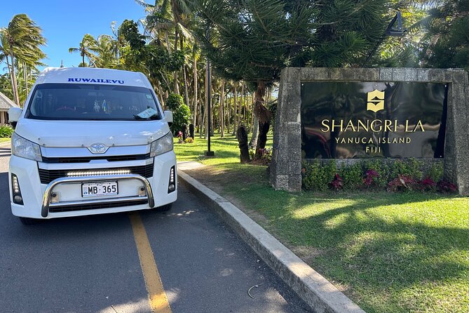 Private Transfer :Nadi Airport to Shangri-La Fijian Resort Yanuca - Why a private transfer makes sense after landing in Fiji
