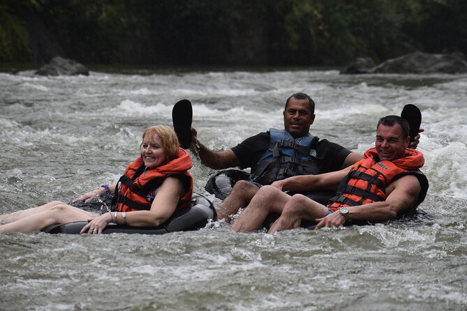 River Tubing Fiji / Suva Shore Excursion Cruise Ship Passengers - Upstream by longboat through Fiji’s interior