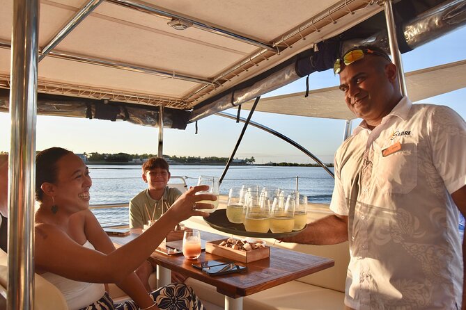 Sabre Sunset Cruise with BBQ Dinner & Drinks - Sunset sailing from Port Denarau Marina