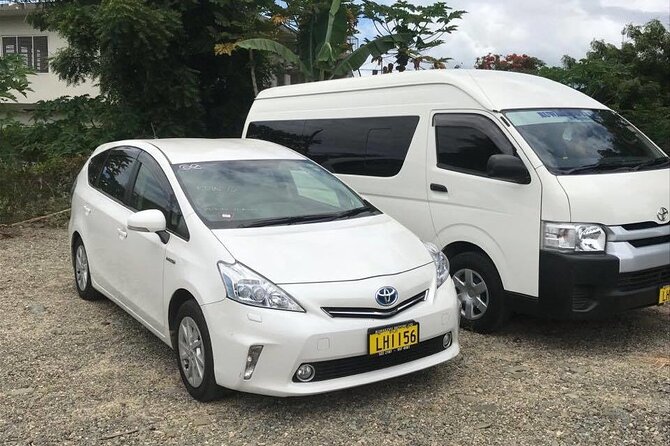 Taxi From Nadi & Wailoaloa Hotels to Nadi Int Airport - Clean vans and useful WiFi
