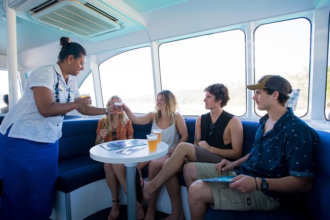 Yasawa Islands Explorer Cruise with Lunch - A long catamaran crossing with a good payoff