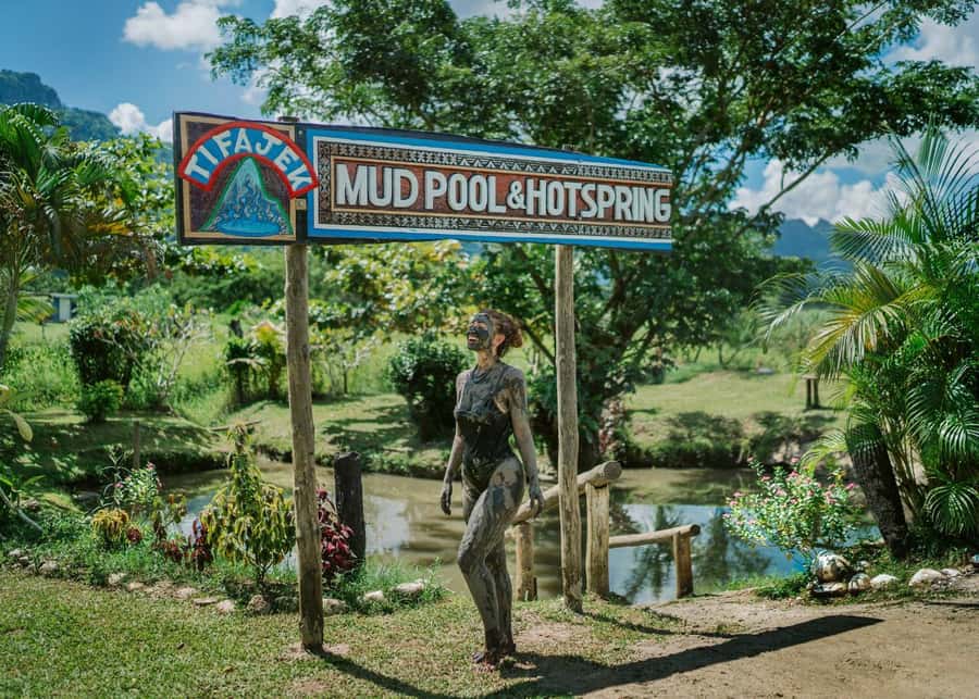 Zipline, Cave, Seaview & Mud Spa Tour with Lunch Included - A two-part Fiji day near Nadi